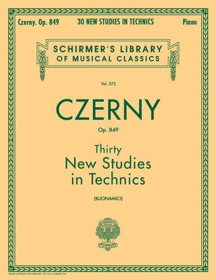 Czerny: 30 New Studies in Technique, Opus 849