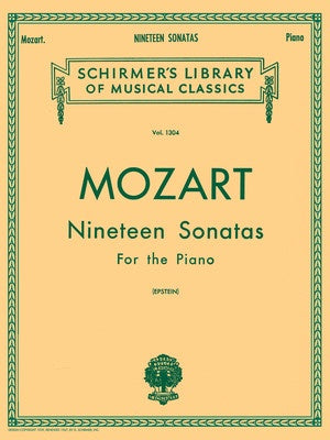 Mozart : Nineteen Sonatas