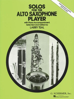 Solos For The Alto Saxophone Player