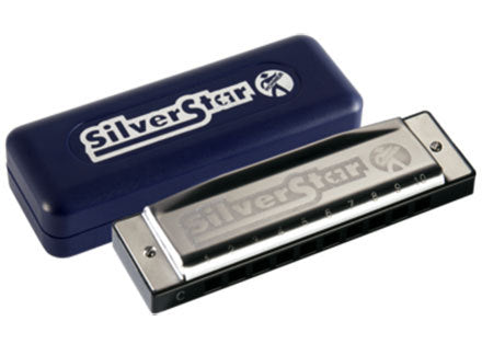 Hohner Enthusiast Series Silverstar Harmonica in the Key of C ... CLICK FOR ALL KEYS