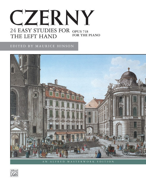 Czerny: 24 Studies For The Left Hand , Opus 718