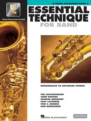 Essential Technique For Band (Book 3) ... CLICK FOR ALL INSTRUMENTS