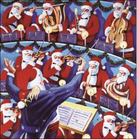 Advent Calendar Santa Orchestra