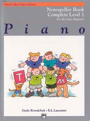 Alfred's Basic Piano Course: Complete 1 (1A/1B)... CLICK FOR MORE TITLES