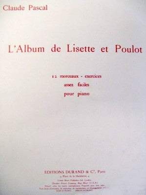 Pascal - L'Album de Lisette et Poulot