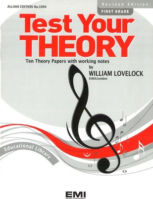 Test Your Theory - William Lovelock ... CLICK FOR MORE GRADES