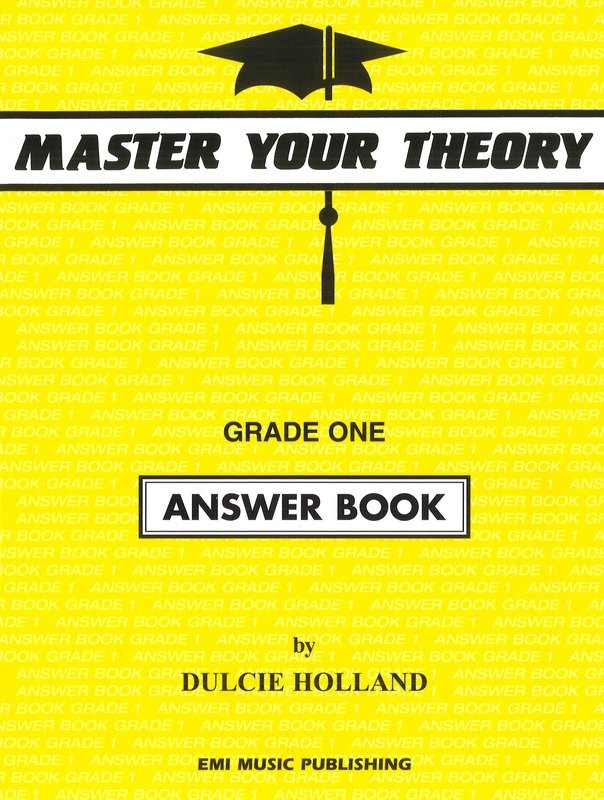 Master Your Theory Answer Book - Grade One