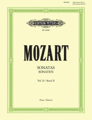 Mozart : Piano Sonatas Volume 2 : Peters Edition