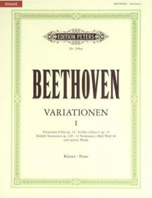 Beethoven : Variation (Complete) Volume 1 : Edition Peters
