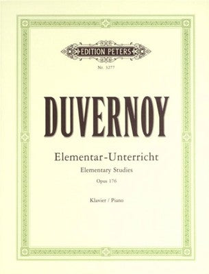 Duvernoy Elementary Studies Op.176