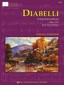 Diabelli : Four Sonatinas Op.151