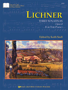 Lichner : Three Sonatinas Op.4