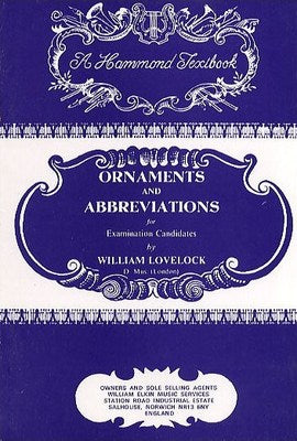 Ornaments & Abbreviations