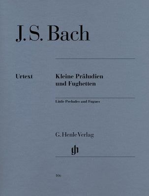 JS Bach : Little Preludes & Fugues : Henle Edition