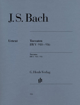 JS Bach : Toccatas BWV 910-916 : Henle Edition