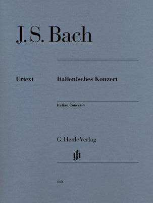 JS Bach : Italian Concerto BWV 971 : Henle Edition