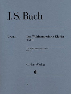 JS Bach : The Well-Tempered Clavier Part II : Henle Edition