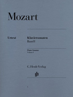 Mozart : Piano Sonatas Volume 1 : Henle Edition