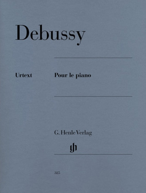 Debussy : Pour Le Piano : Henle Edition