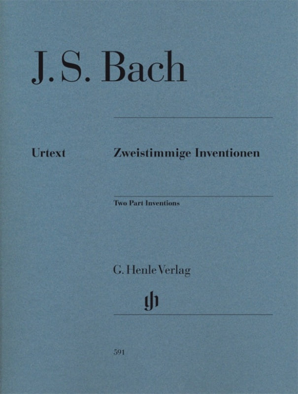 JS Bach : Two Part Inventions : Henle Edition