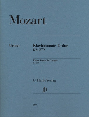 Mozart - Piano Sonata C major K. 279 (189d) : Henle Edition