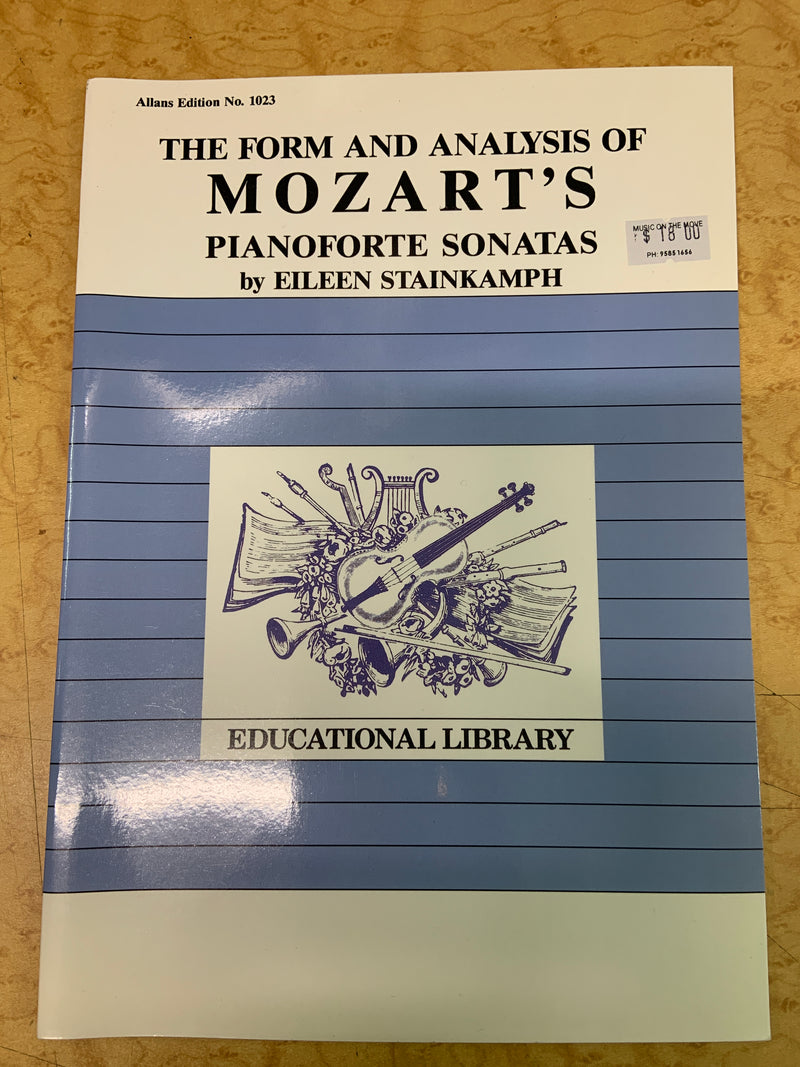 Form and Analysis of Mozarts Piano Sonatas