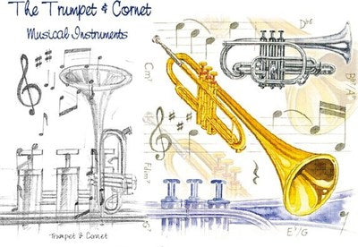 Greeting Card Trumpet