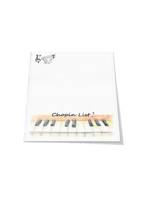 Notepad - Slant Pad - Chopin Liszt