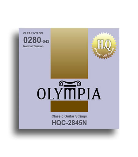 Olympia HQ Series Classical Nylon/Silver Tie-End Guitar String Set