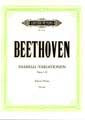Beethoven : 33 Variations On A Waltz By Diabelli Op. 120 : Edition Peters