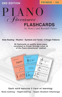 Piano Adventures Flashcards