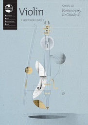 AMEB Violin Series 10 Handbook 1 (Preliminary Grade - Grade 4) NEW!