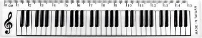 Ruler Keyboard Clear 15cm