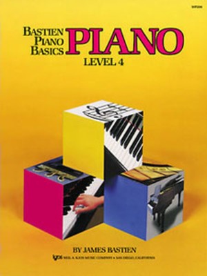 Bastien Piano Basics - Level 4 ... CLICK FOR MORE TITLES