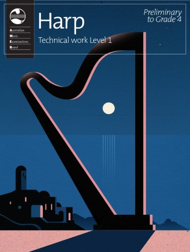 AMEB Harp Technical Workbook Level 1 2020