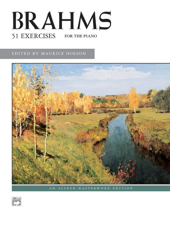 Brahms: 51 Exercises : Masterworks Edition