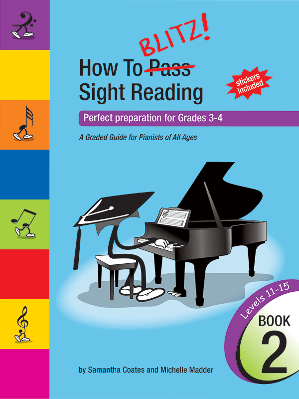 How To Blitz! Sight Reading Book 2 (Grade 3 - Grade 4)