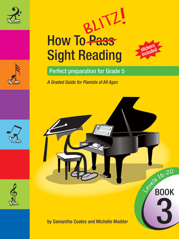How To Blitz! Sight Reading Book 3 (Grade 5)