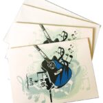 Cards: Blue Guitar Box of 10