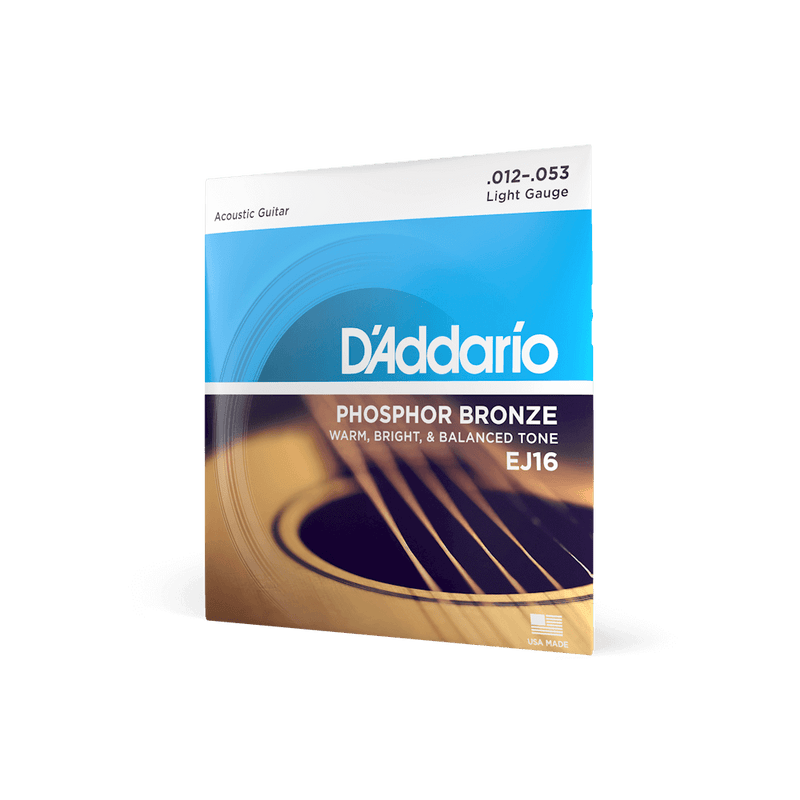 D'Addario Acoustic Guitar Strings - .012 - .053