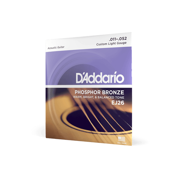 D'Addario Acoustic Guitar Strings - .011 - .052