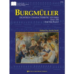 Bürgmuller : Eighteen Characteristic Studies Op. 109