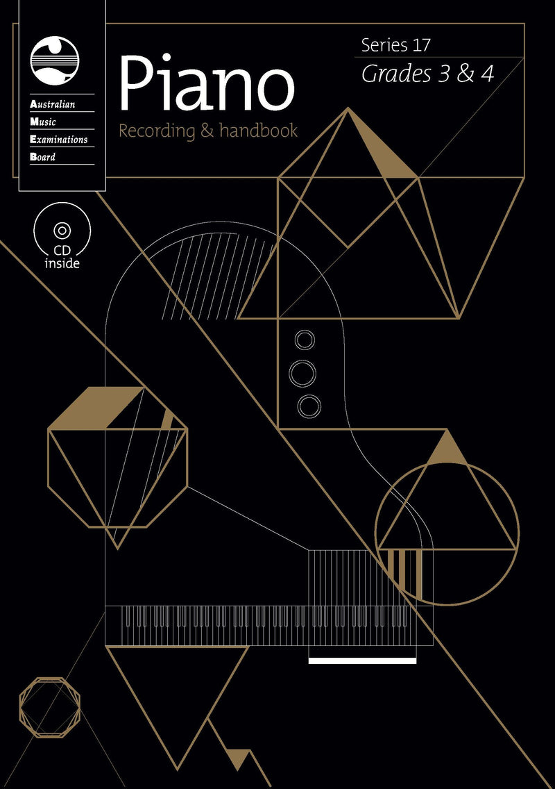 AMEB Piano Series 17 Recording & Handbook Grades 3 & 4