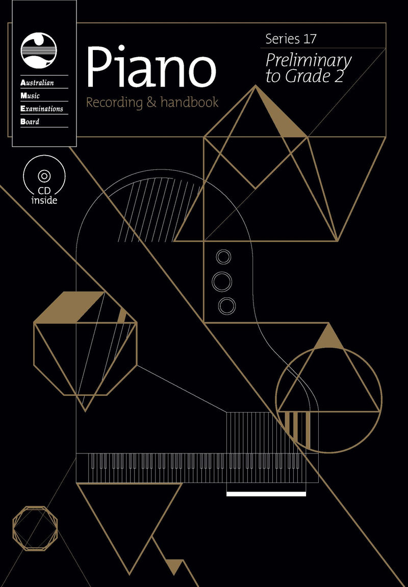 AMEB Piano Series 17 Recording & Handbook - Preliminary, Grade 1 & Grade 2