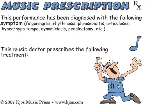 Post It Notes: Music Prescription